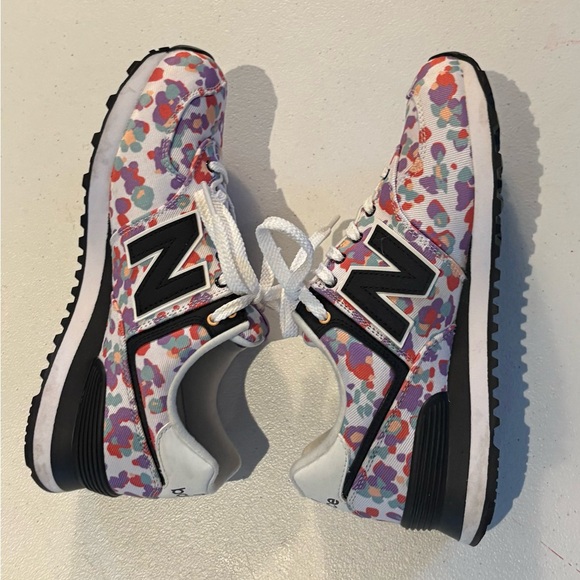 New Balance Womens 574 WL574WM2 Multicolor Casual Shoes Sneakers Size 8.5 B - Picture 4 of 6
